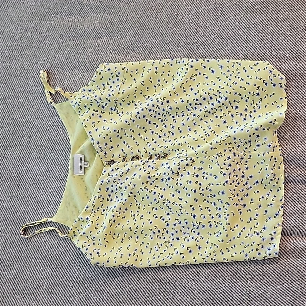Yellow tank top